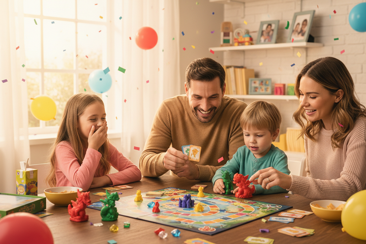 Easy Indoor Games for the Whole Family