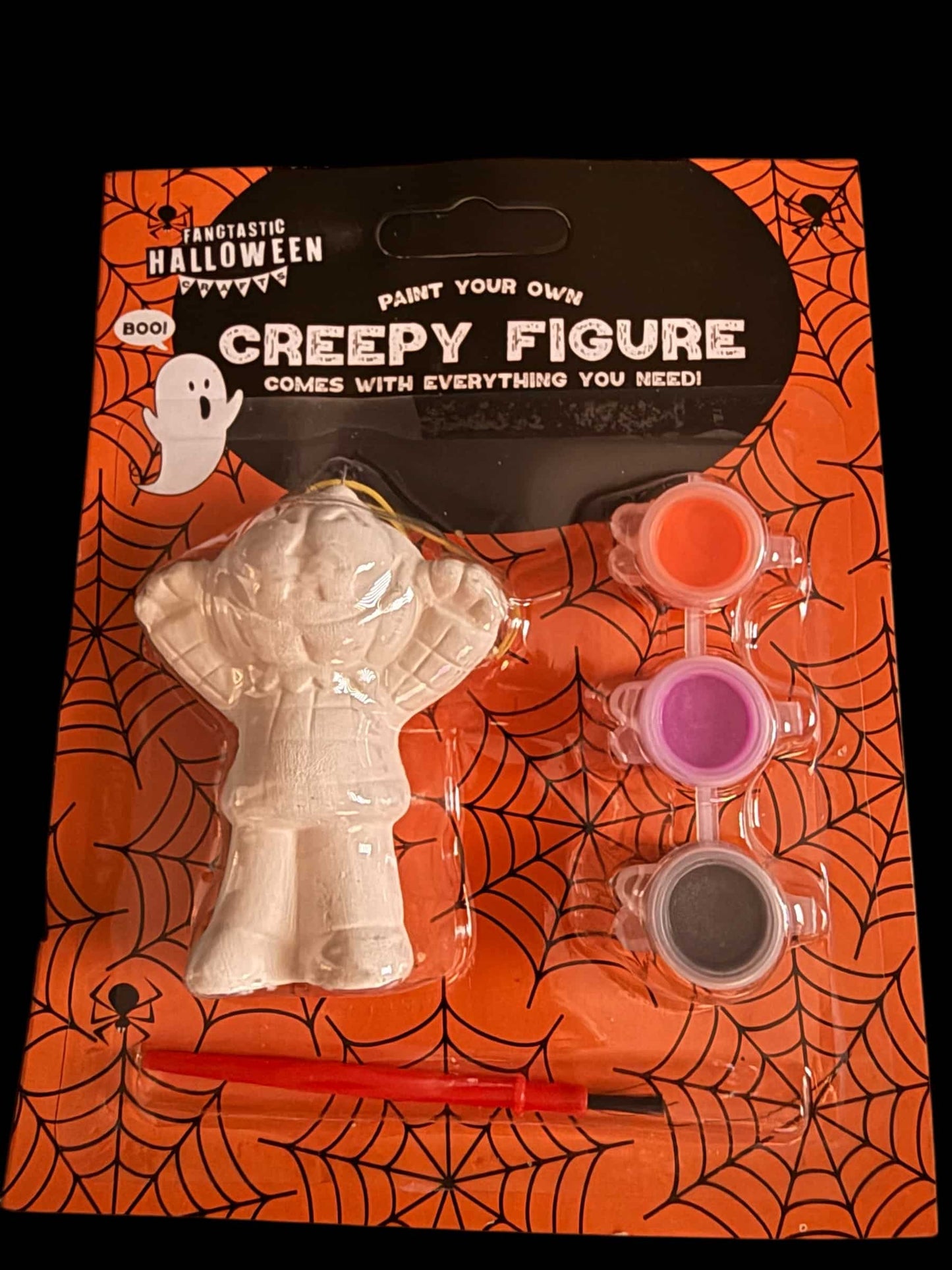 Halloween Paint Your Own Figure Kit - 4 Pack