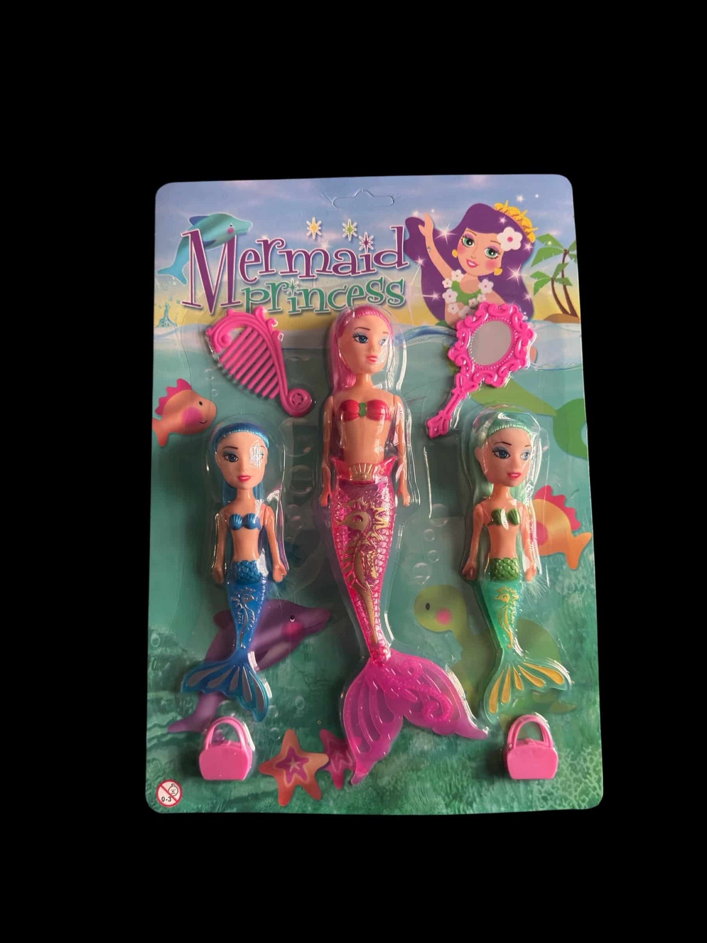 Mermaid Princess Beauty Pay Set - Pink