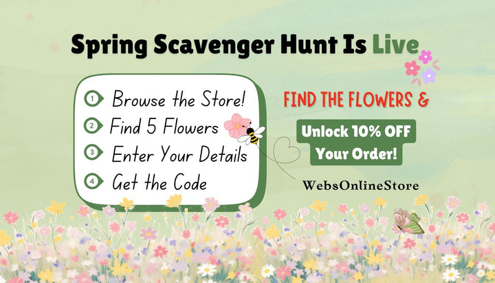 May Scavenger Hunt – Can You Find All the Flowers? 🔍