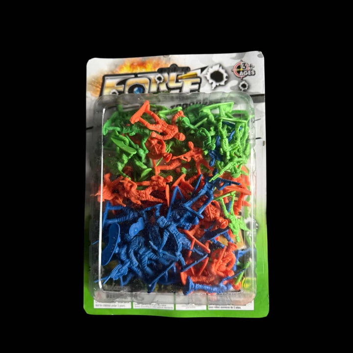 Elite Troops Army Men - 3 Assorted Colours