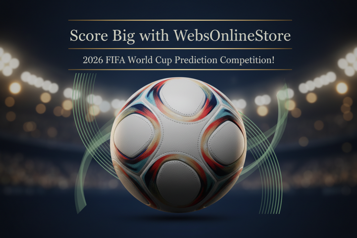 Score Big with WebsOnlineStore – 2026 FIFA World Cup Prediction Competition!