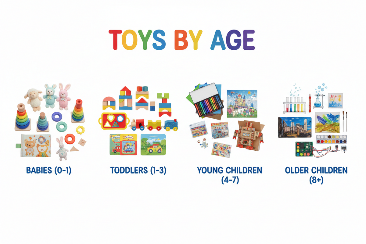 The Ultimate Guide to Choosing Toys by Age