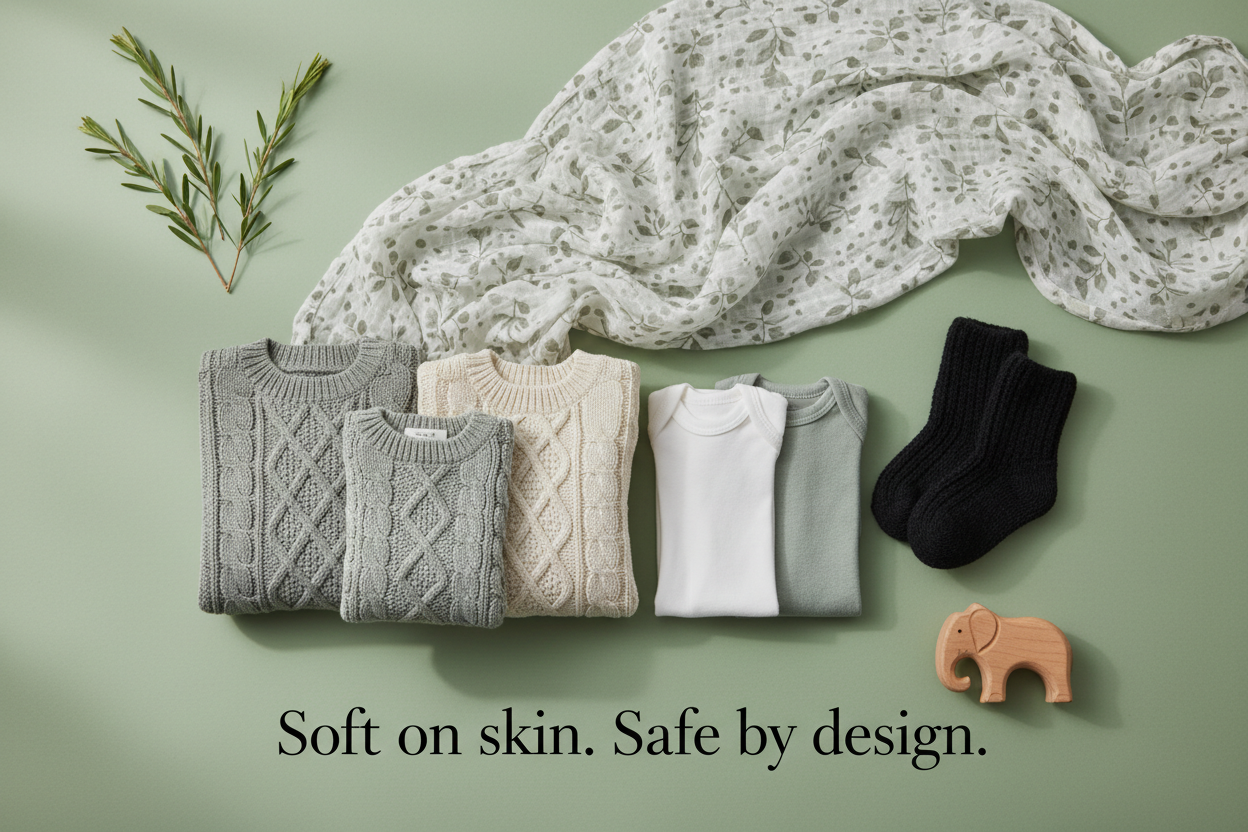 Why Soft, Safe Fabrics Matter: What to Look for in Kids' Clothing