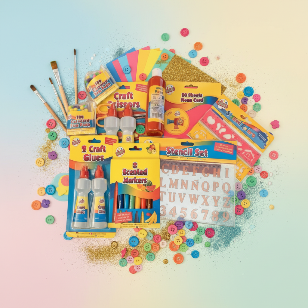 Kids craft kits and creative supplies