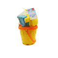 Beach Bucket & Sand Tools Set (6pc) – Yellow