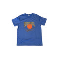 Boys Basketball T Shirt – Blue Kids Sports Tee featuring basketball graphic and California text.