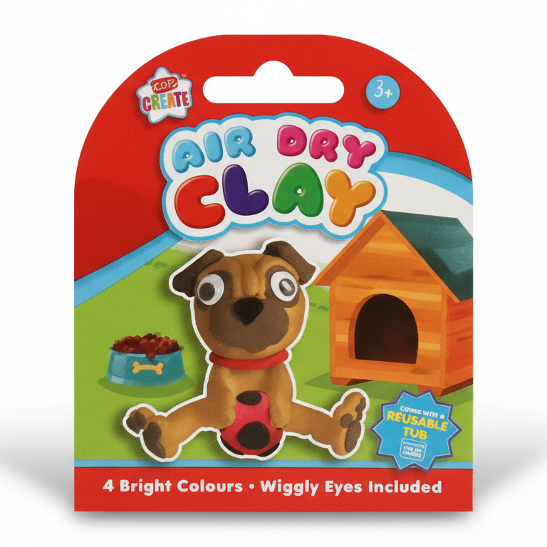 Air Dry Clay – Dog Craft Kit
