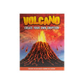 Volcano Eruption Kit packaging showcasing a vibrant volcano eruption scene for kids' educational fun.