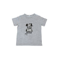 Boys Gaming T Shirt featuring the slogan Eat Sleep Game Repeat on a gray t-shirt.