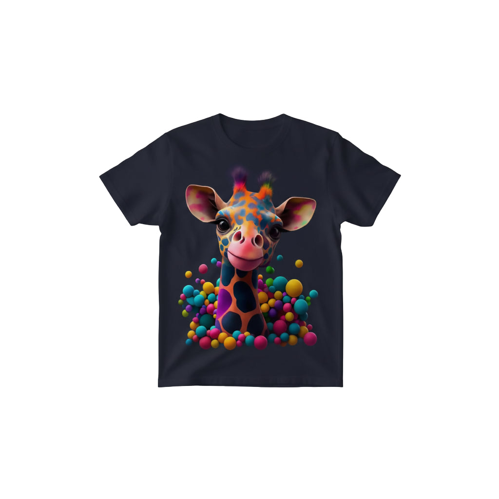 Girls 'Giraffe' Print T-Shirt