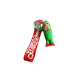 Green Hippo Keychain – Cute Kids Bag & Key Accessory, perfect Hippo Keychain for Kids.