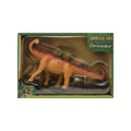 Jurassic Era Brachiosaurus Dinosaur Toy for kids in packaging with realistic details.