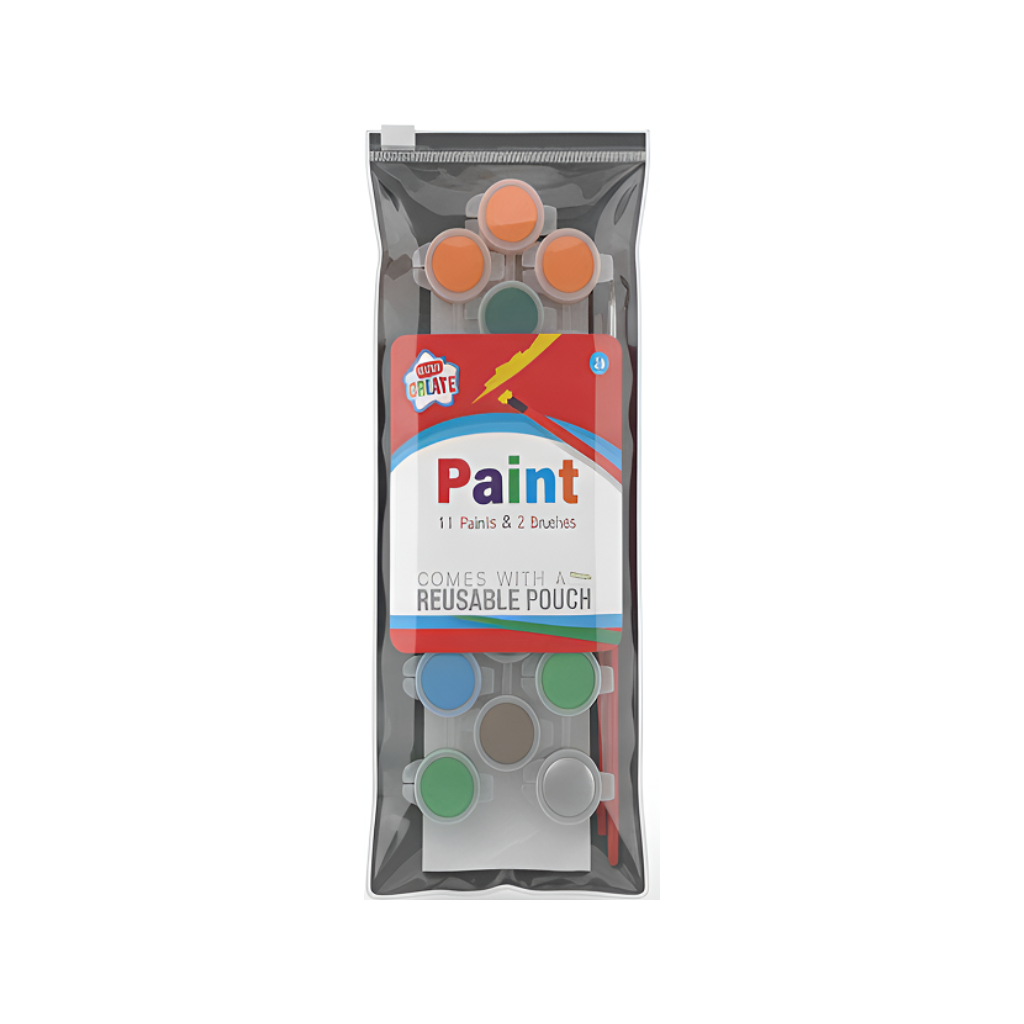 Kids Paint & Brush Set (20pc)