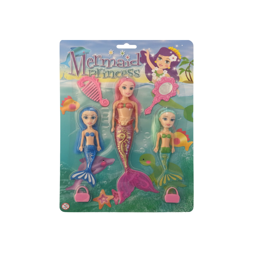 Mermaid Princess Beauty Pay Set - Pink