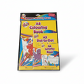 Colouring & Activity Book Set (3 Pack) – Mixed Sizes