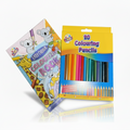 Kids Colouring Bundle – Blue Colouring Book & 20 Pencils