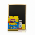A4 Chalk Board Set with Chalk & Eraser Pack