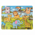 Chunky Animal Adventure Wood Puzzle - Elephant