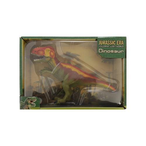 T Rex Dinosaur Toy in packaging, Jurassic Era design, perfect for imaginative play and kids aged 3 years and up.