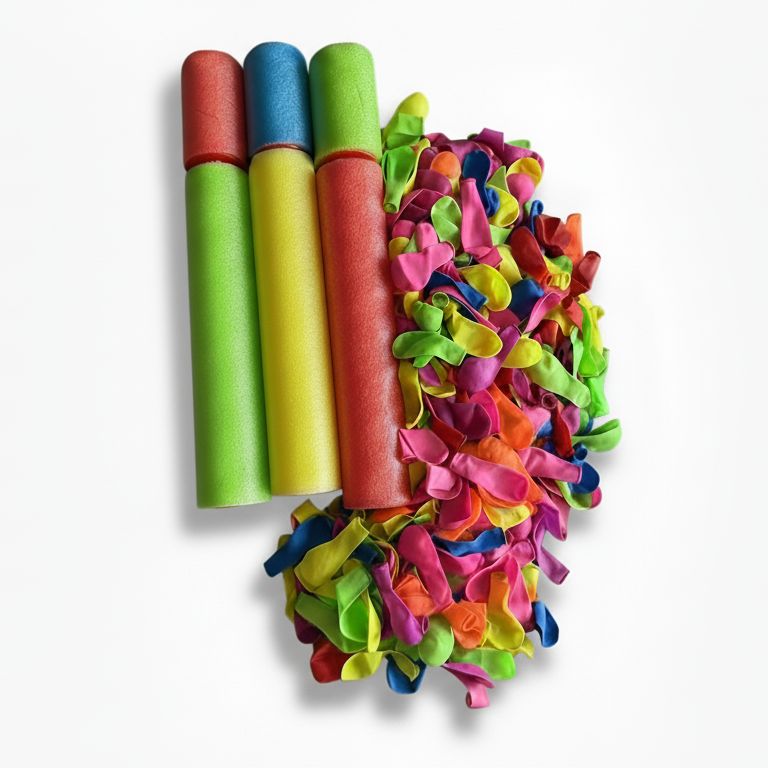 Water Fight Bundle – 3 Water Blasters & 500 Water Balloons