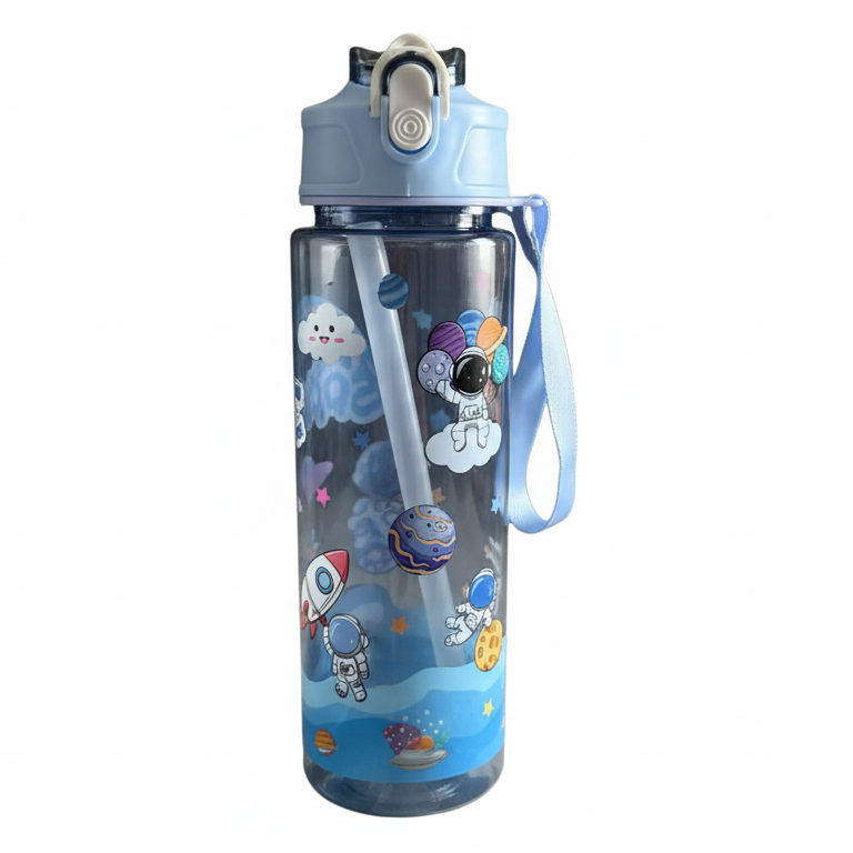 Blue Kids Space Water Bottle 21oz