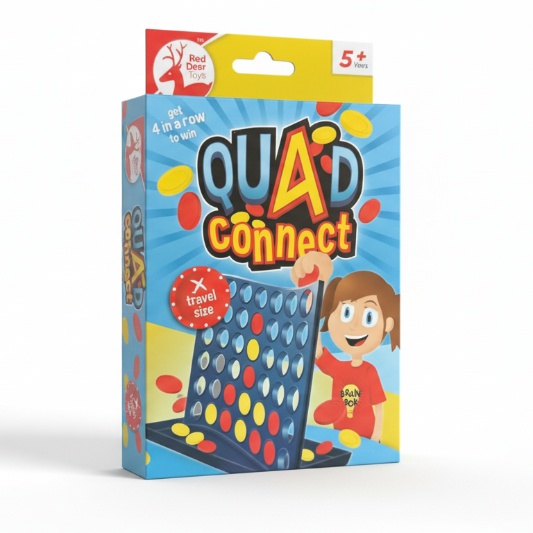 Mini Travel Connect 4 – Portable Game for Kids & Family Fun.