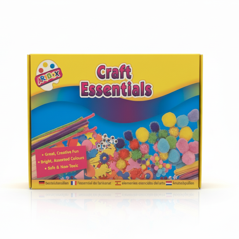 Craft Essentials Pack – All-in-One Creative Supplies Kit
