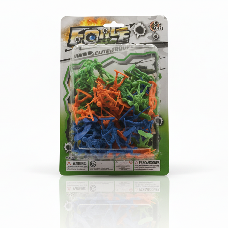 Elite Troops Army Men – Toy Soldiers in 3 Assorted Colours