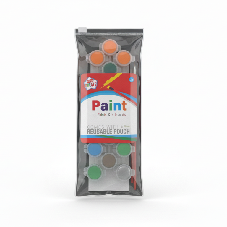 Kids Paint & Brush Set (20pc)