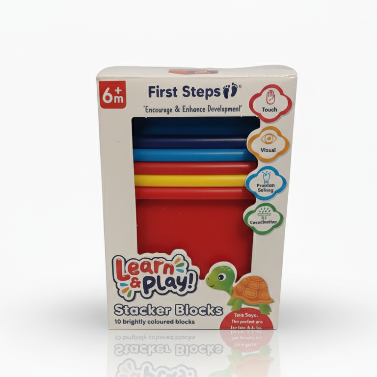10 Stacker Blocks Play Set - Baby