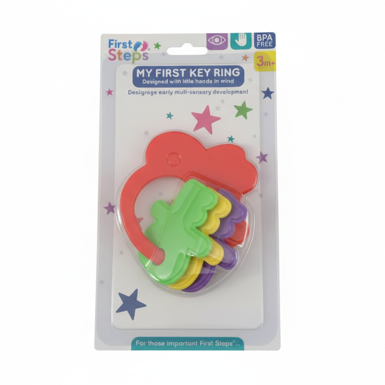 First Baby Teething Rings – Teddy & Rabbit