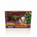 Dino World 2-in-1 Hatching Dinosaur Toy - Velociraptor (White Egg)