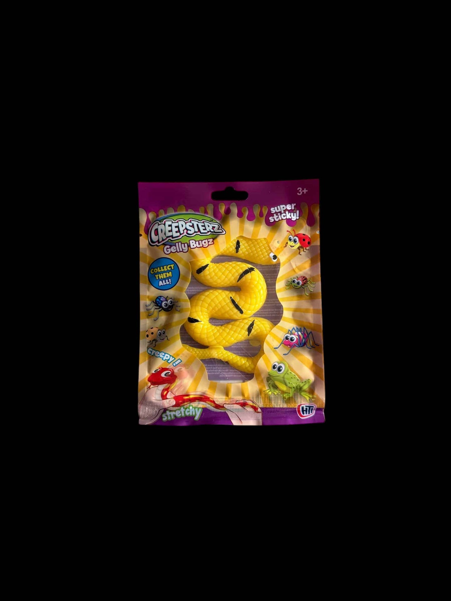Creepsterz Gelly Bugz Squishy Animal Toys - 4 Pack