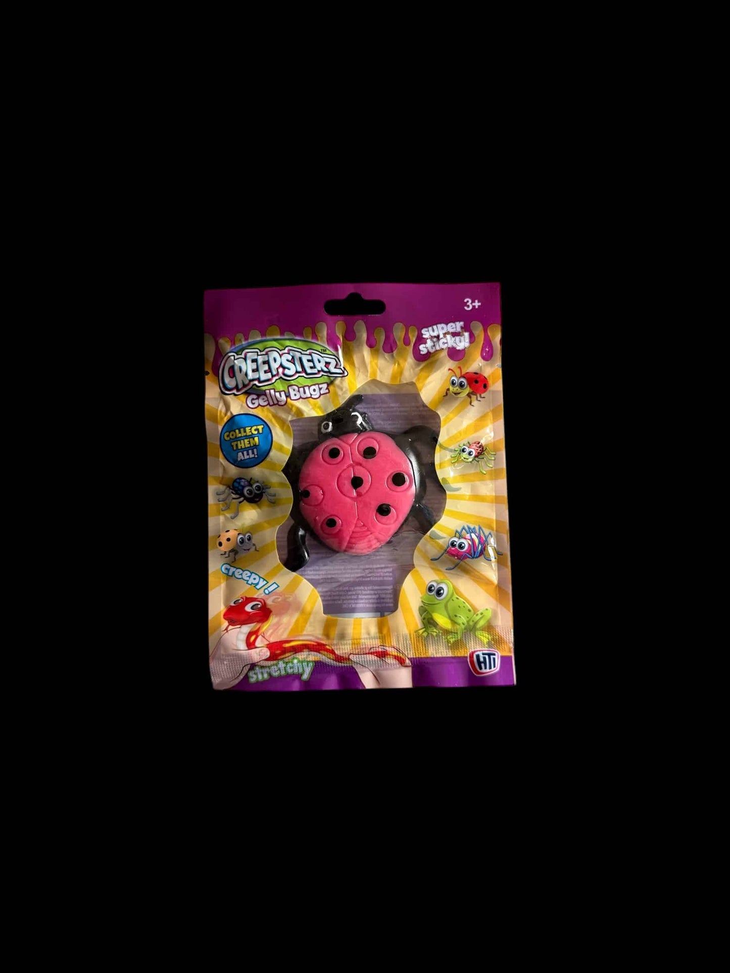 Creepsterz Gelly Bugz Squishy Animal Toys - 4 Pack