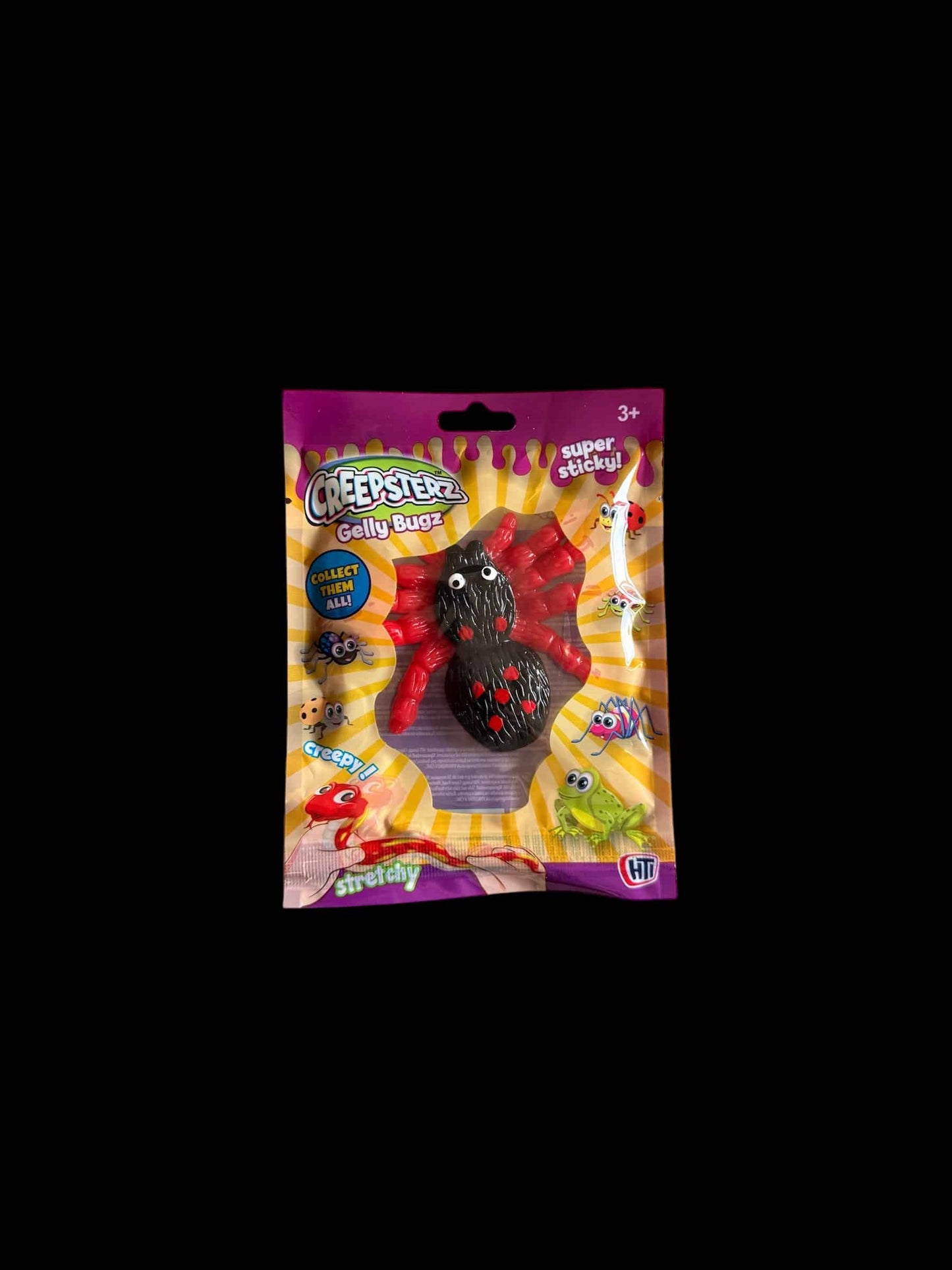 Creepsterz Gelly Bugz Squishy Animal Toys - 4 Pack