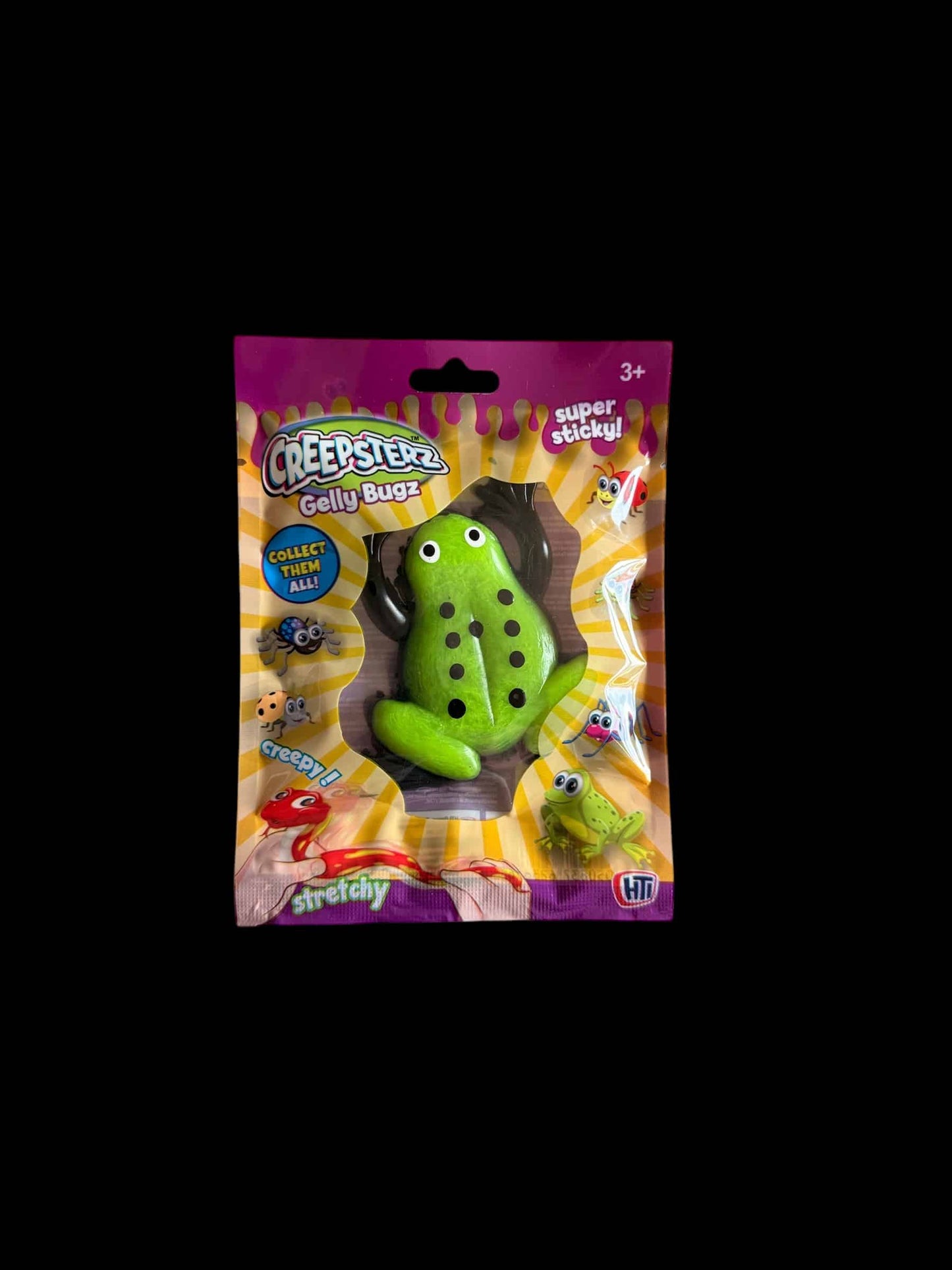 Creepsterz Gelly Bugz Squishy Animal Toys - 4 Pack