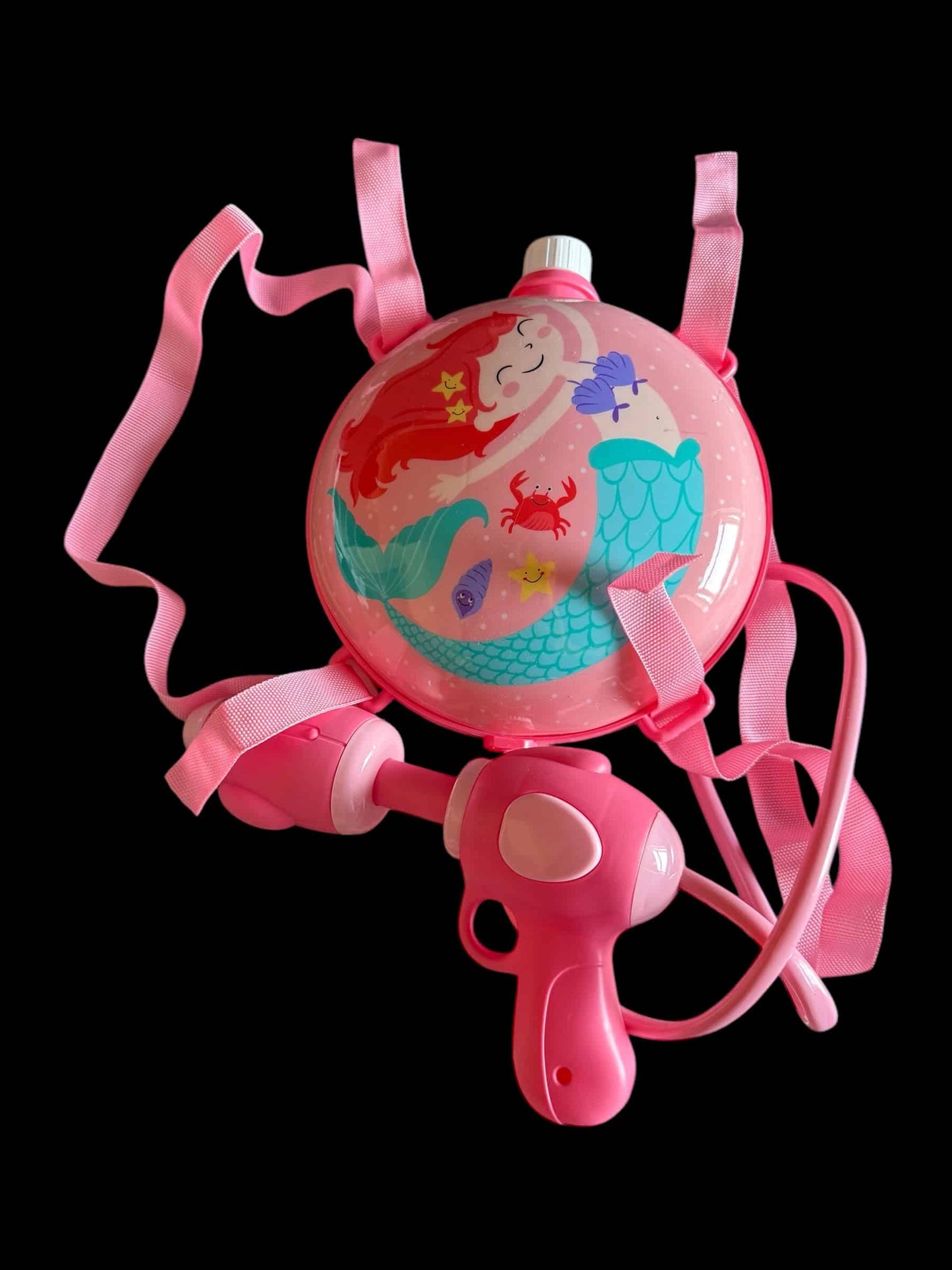 Mermaid Water Blaster Backpack  - Pink (900ml)