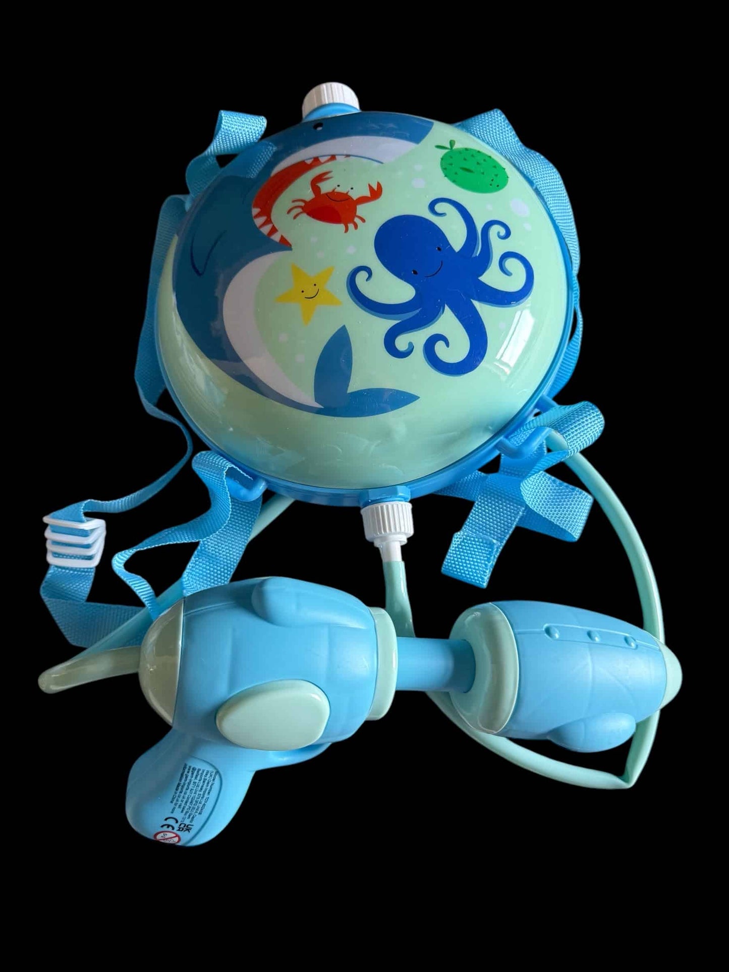 Shark Water Blaster Backpack  - Blue (900ml)