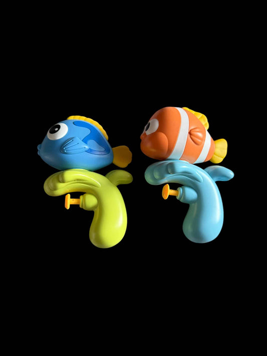 Baby Bathroom Toys - Dory/Clown Fish Blasters