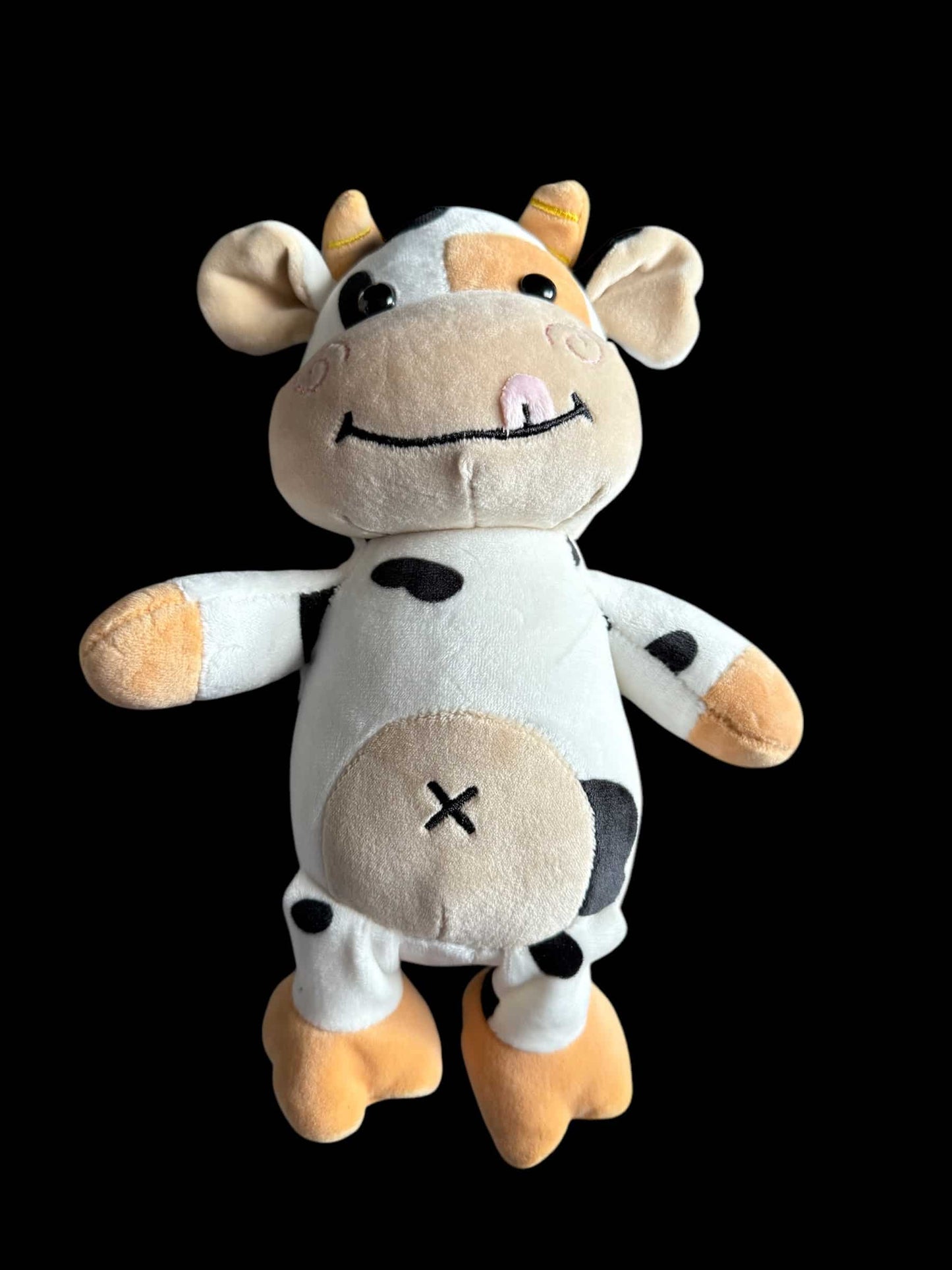 Cuddly Plush Cow Toy