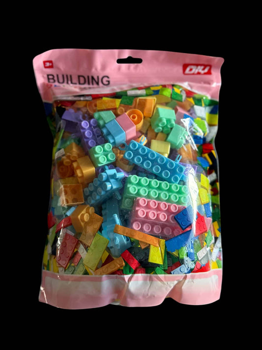 Coloured Building Blocks - 140pcs