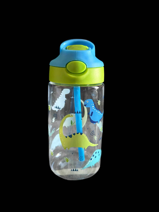 Toddler 500ml Sports Drinking Bottle with Straw
