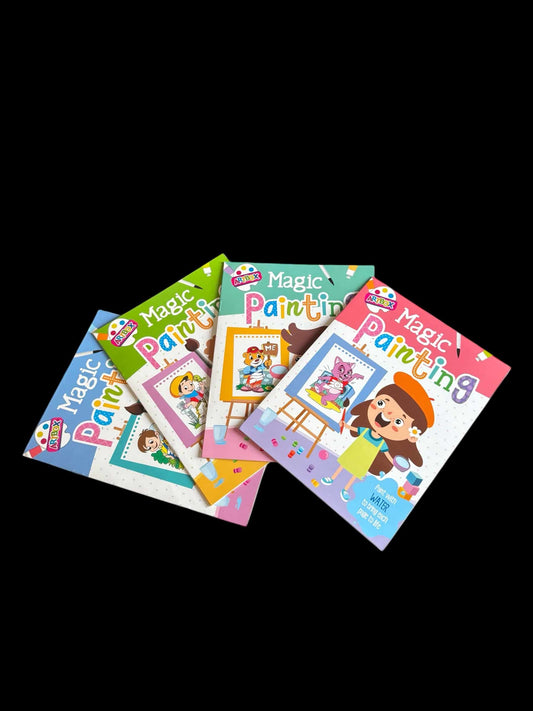 Magic Painting Books - 4 Pack