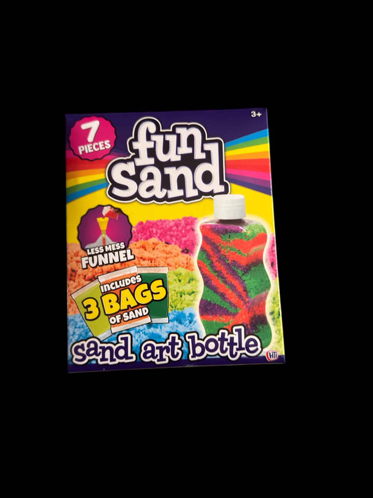 Fun Sand Art Bottle - 7pc