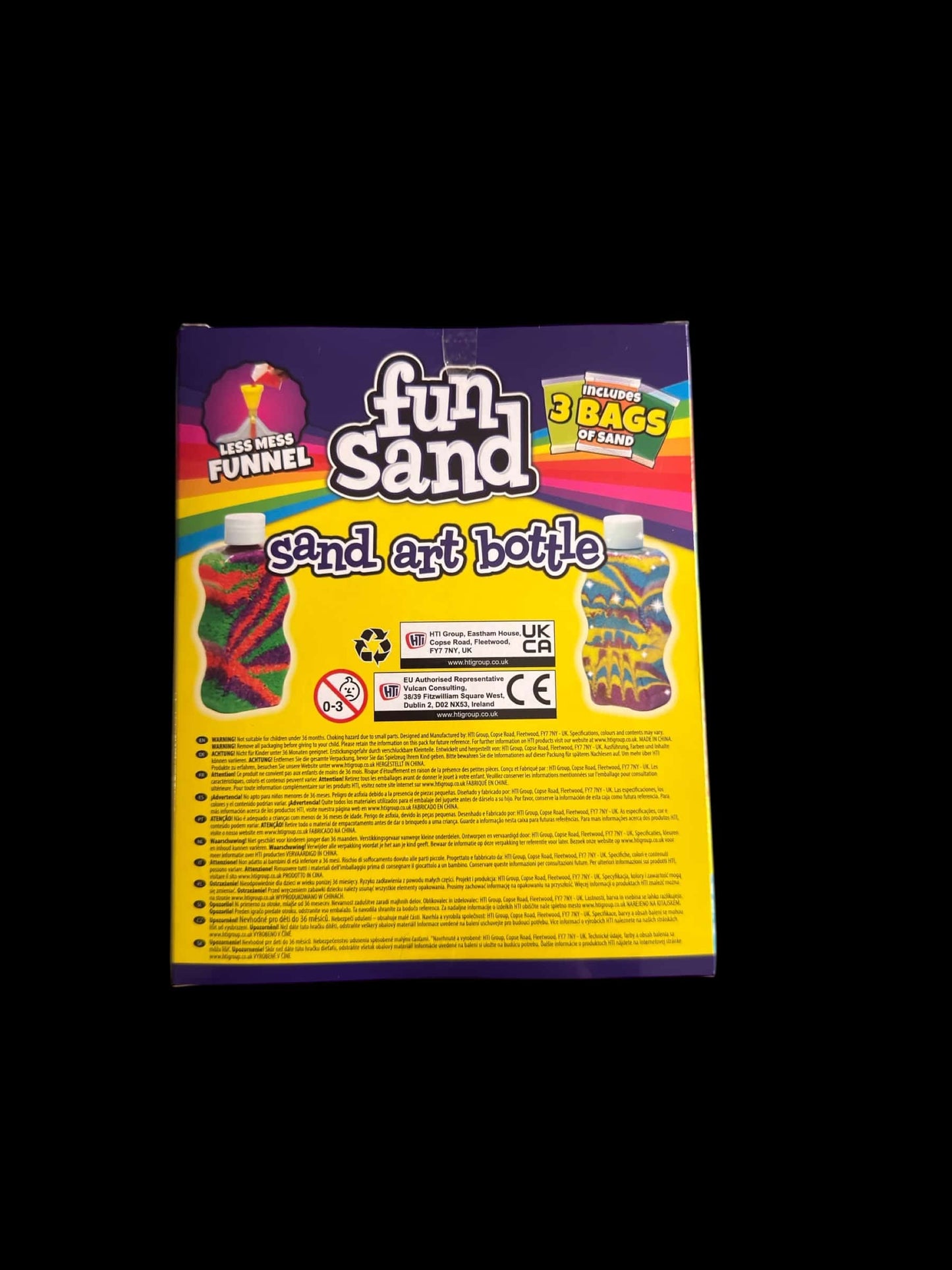 Fun Sand Art Bottle - 7pc