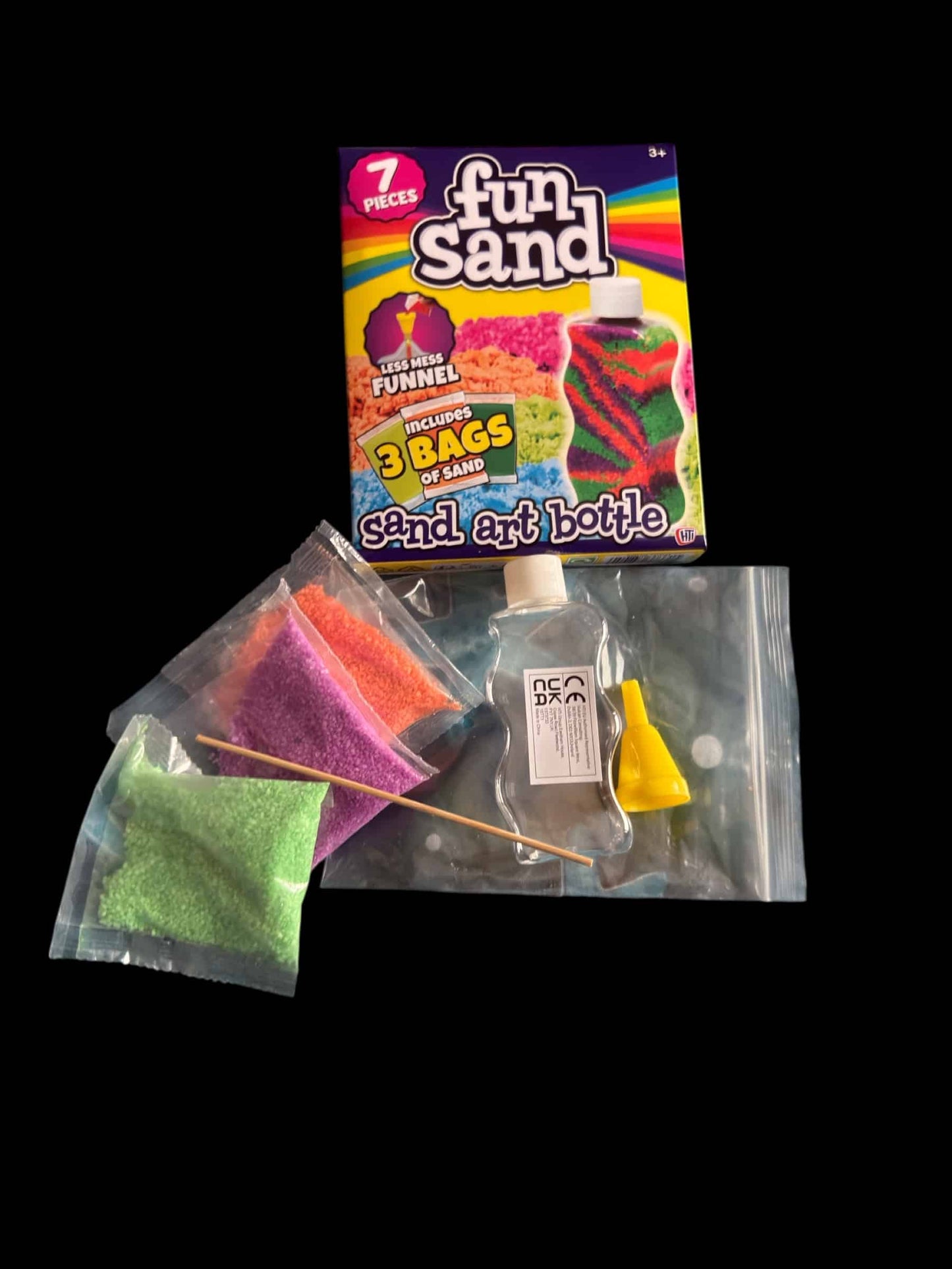 Fun Sand Art Bottle - 7pc
