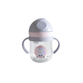 Pink Toddler Cartoon Drinking Bottle 250ml with Straw - Kids Bottle