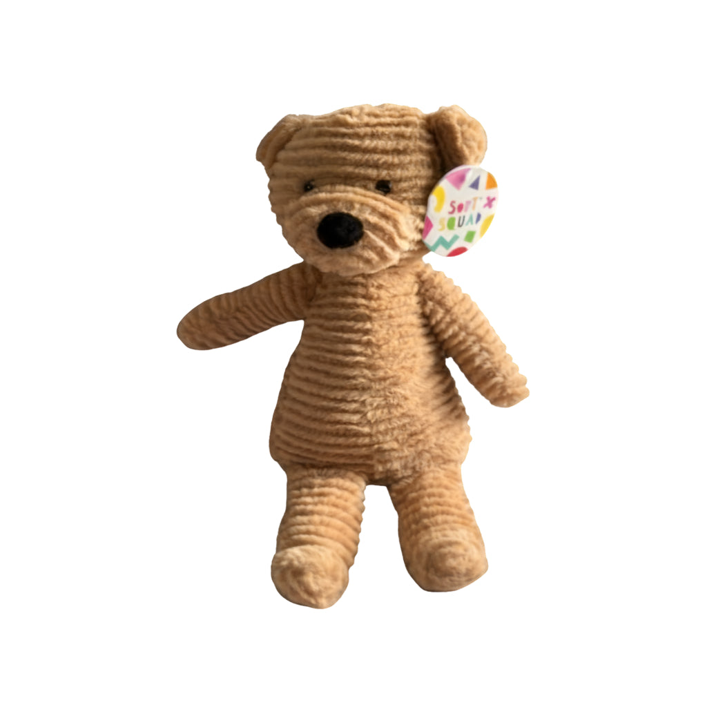 Soft Squad Bear Soft Toy for Kids & Babies, perfect for comfort and imaginative play.