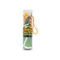 Tube of Dinosaur Figures Collection for kids with assorted colorful dinosaur figures inside.